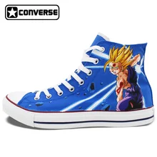 Dragon Ball Son Goku Anime Shoes Man Woman Converse Chuck Taylor Hand Painted Shoes font b