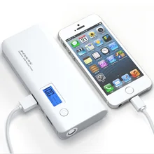 10000 мАч Power Bank Dual USB Зарядное Устройство Внешний Аккумулятор портативное зарядное устройство powerbank Для Телефона