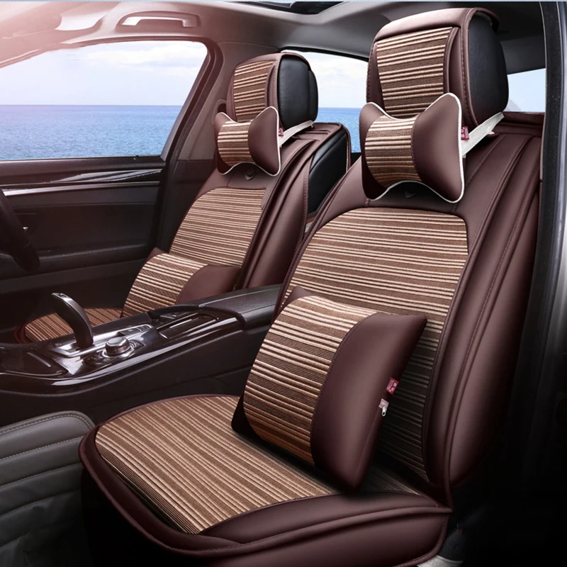 ( Front + Rear ) Special Leather car seat covers For Volkswagen vw