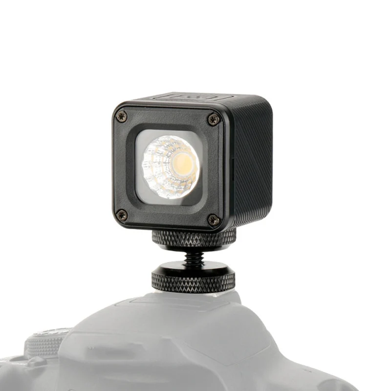

Ulanzi L1 10M Waterproof Dimmable On-camera LED Video Light for DSLR Sport Camera Photography Accessories with 1/4 Screw