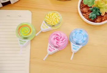 

1pcs/lot Novelty Lollipop Pencil Sharpener , Double Hole Cute Mini Pencil Sharpener for students
