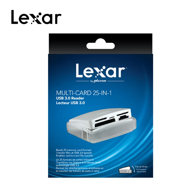 Original Lexar Multi Card Reader USB 3.0 Reader High Speed Transfer