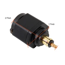 USB Port Charger Adapter Digital Display Plug