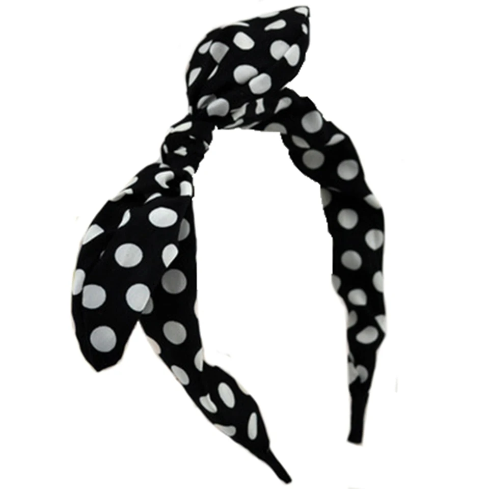 

Girls Hairband Fabric Butterfly Bow Knot Hair Band For Women Rabbit Ears Headband Haar Accessories