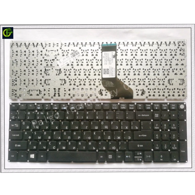 Russian RU Keyboard for Acer AEZRTG00210 LV5T A50B LV5T-A50B NK.I1517.00K NSK-RE1SQ NKI151700K NKI1