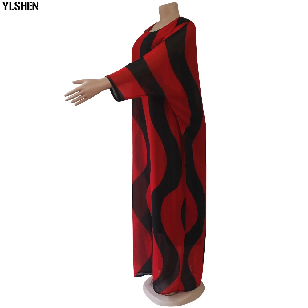 Length 145cm Bust 130cm African Dresses For Women Africa Clothing Muslim Long Dress Length Fashion African Dress For Lady 06