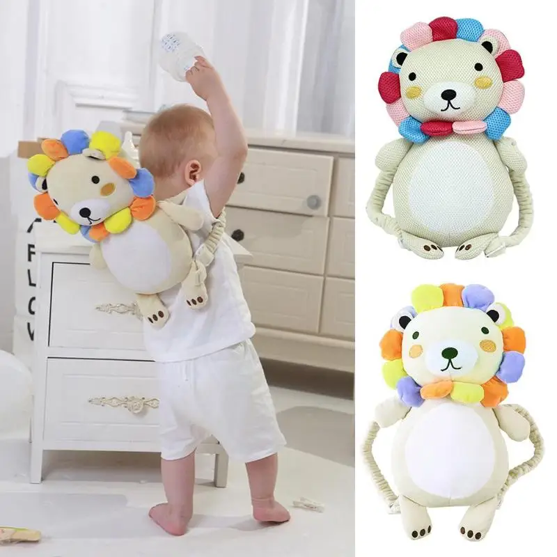 Baby Toddler Pillow Cute Lion Shape Headrest Pillow Backpack Neck Cushion Baby Toddler Pillow Cute Lion Shape Headrest Pillow Backpack Neck Cushion