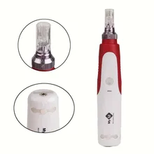 Патрон иглы Dermaing(12pin иглы) для светящейся электрической прокатки дермаинг терапии уход за кожей устройства Dr. pen