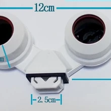 10 шт. Водонепроницаемый двойной головкой G13 T8 Цоколи для светодиодной лампы