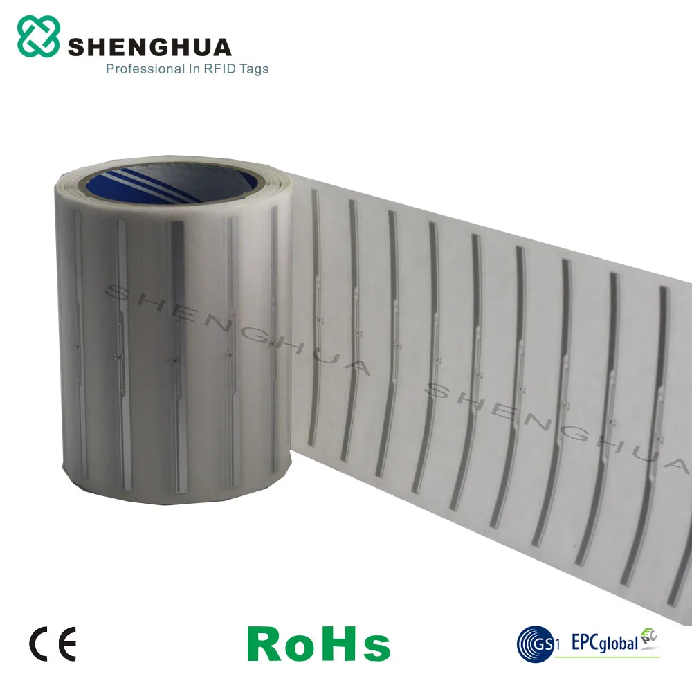

10pcs/pack UHF RFID Library Tag Double-Sided Adhesive RFID Book Label Sticker for Book Inventory System