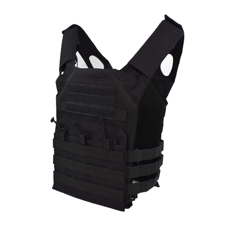 JPC Охотничий Тактический Жилет MOLLE Plate Carrier страйкбол Пейнтбол CS открытый защитный снаряжение жилет военная техника черный зеленый