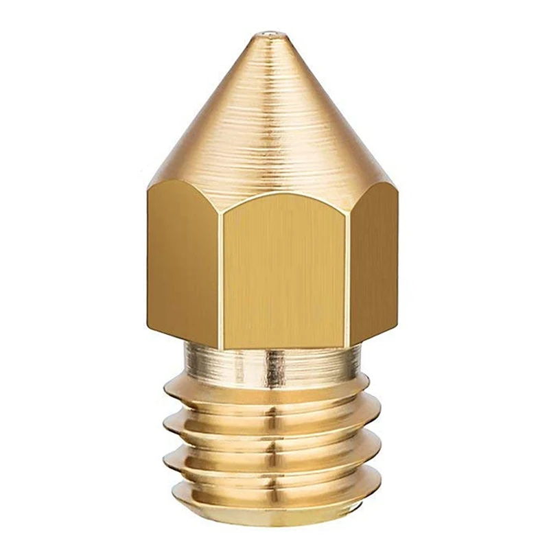 

16 Pieces 3D Printer Extruder Nozzle MK8 for Makerbot Creality CR-10 7 Different Size 0.2 , 0.3 , 0.4 , 0.5 , 0.6 mm