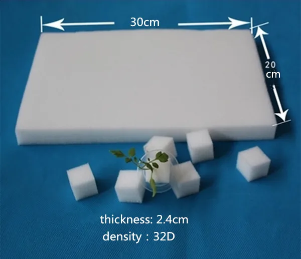 2 шт(192 мелкими кубиками) пена кубики для начала семена питомник губка для гидропоники Системы рассады губка беспочвенном