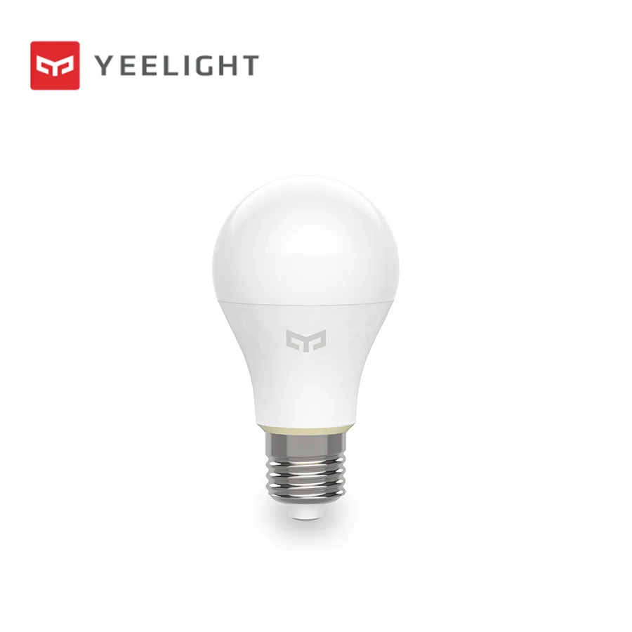 Xiao mi jia Yee светильник Bluetooth сетчатая версия умный светильник лампа вниз светильник, Точечный светильник работает с yee светильник шлюз для mi home app - Цвет: E27 Bulb