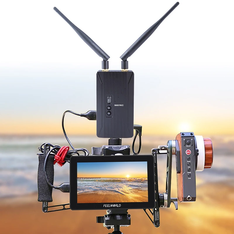  Feelworld F6 Plus 5.5 Inch Touch Screen On Camera Monitor 1920*1080P 3D LUT 4K HDMI Video Filmmakin