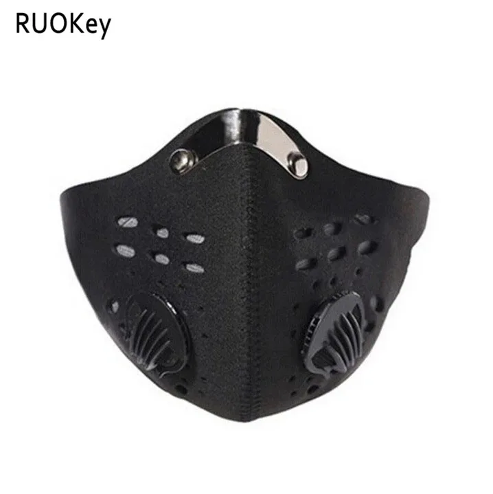 

Pm2.5 Healthy Carborn Half Face Mask Sports Dust Protective Smog Filters Mask Mascaras Ciclismo
