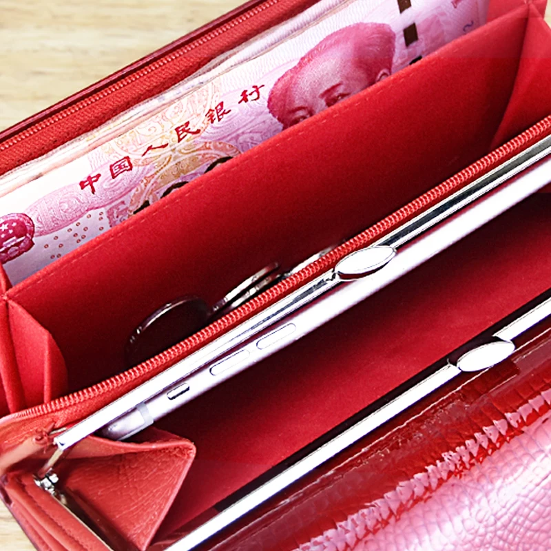 DICIHAYA Genuine Leather Women Wallet Multifunction Womens Clutch Wallets Brand Purses Femme Billetera Card Holder Phone Bag DICIHAYA Genuine Leather Women Wallet Multifunction Womens Clutch Wallets Brand Purses Femme Billetera Card Holder Phone Bag