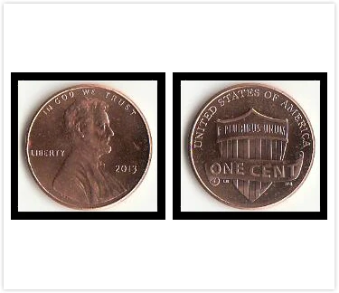 

United States USA 1 Cents Coin 100% real and Original North and South America Coins for Collection UNC New