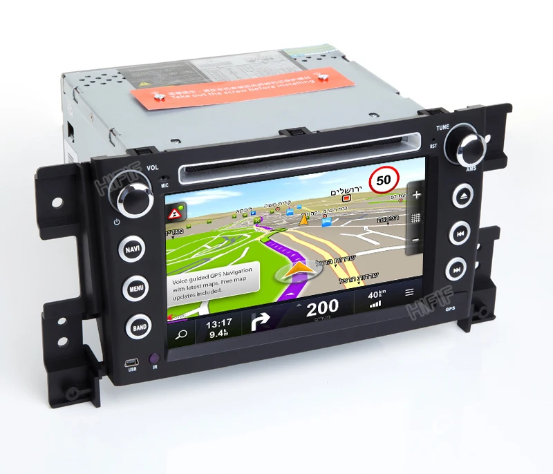 Excellent Two Din 7 Inch Car DVD Player For SUZUKI grand vitara 2005- With 3G Host GPS Navigation Bluetooth IPOD TV Radio Free Map 5