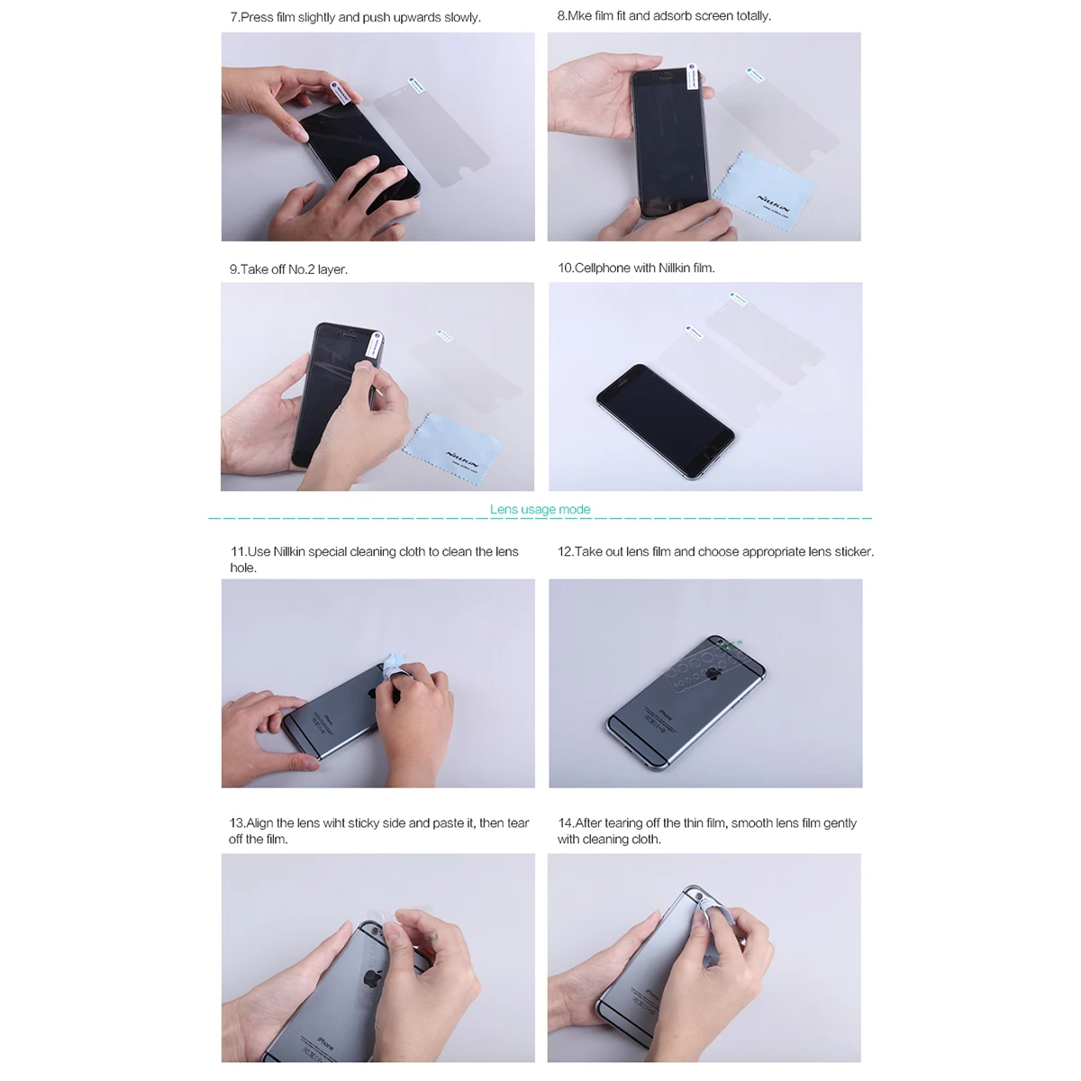 2 шт/комплект NILLKIN защита экрана для OPPO F9 Pro R17 Super clear ПЭТ HD защитная пленка