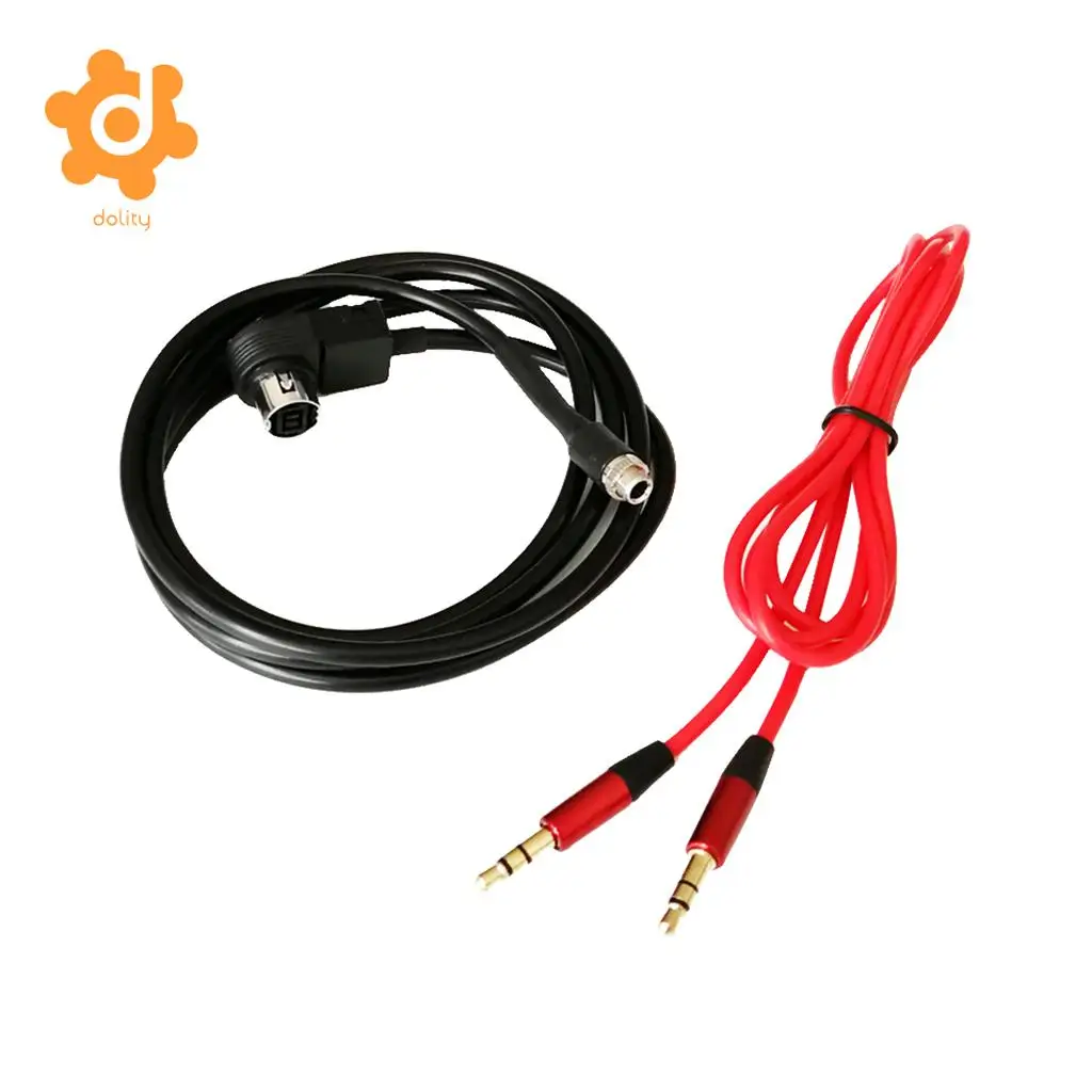 Car 3.5mm Aux Audio Adapter Cable for JVC Alpine CD KS-U58 PD100 U57 U29