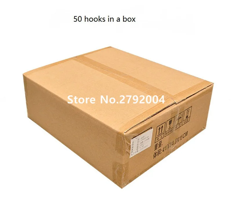 Unidades Pacote Branca 150mm Comprimento Destaque Anti-roubo Pegboard Pendurado Exibição Supermercado Segurança Gancho 50 - Cor 22 Sistema EAS