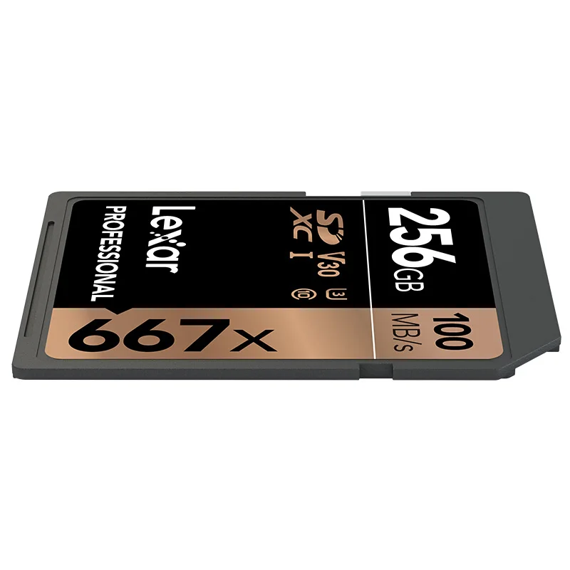 New Lexar SD Memory Flash Card 256GB SDXC U3 UHS I Cards 100MB s Class 10 5