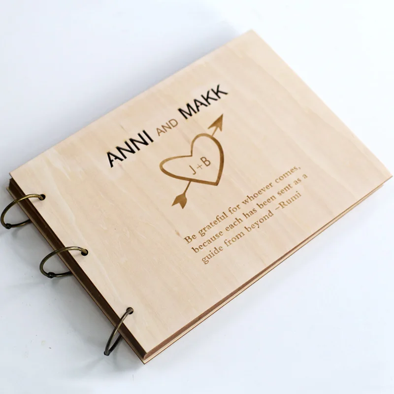 Personalized Photo Al Custom Wedding Guest Book Engagement Personalized Photo Al Custom Wedding Guest Book Engagement Anniversary Gift Guestbook Handmade In Party Favors From Home Garden On