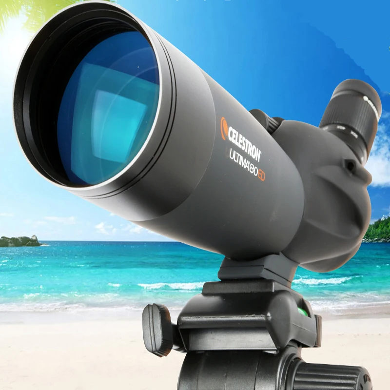 Монокулярный телескоп Celestron с дистанционным управлением и ахроматическими