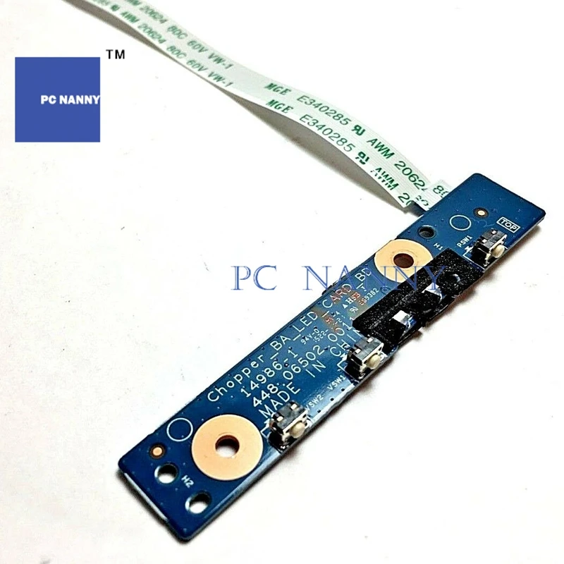 

PCNANNY original For Acer Aspire R11 R3-131 R3-131T Laptop POWER BUTTON BOARD With Cable 448.06502.0011 FAST SHIPPING