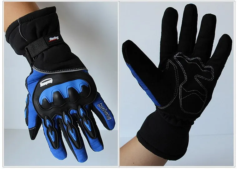 Новые зимние водонепроницаемые ветрозащитные мотоциклетные/мотоциклетные перчатки для электровелосипеда/велосипедные перчатки из 3D дышащей сетчатой ткани