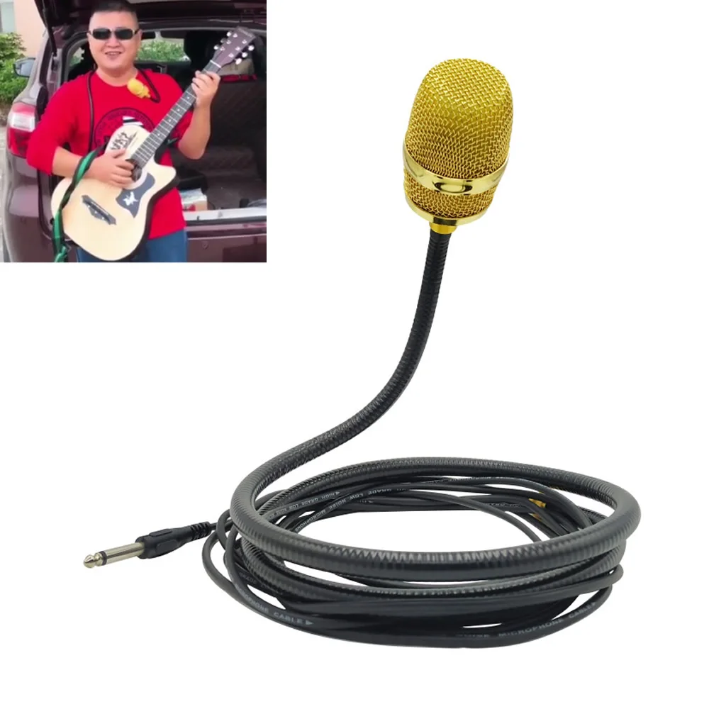 Buy 6.35mm Hands Free Dynamic Microphone Wired Vocal