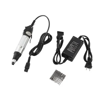 

DC Powered Electric Screwdriver 800 + Small Power Supply + 10 Bits Hand Tools YKS 2017