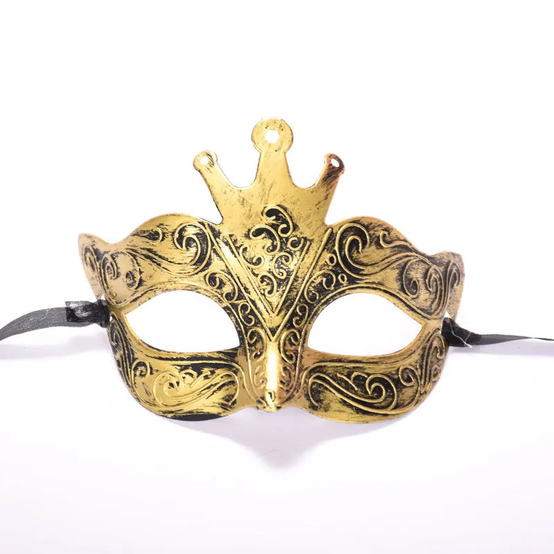 

1pcs Hot Retro Roman Gladiator Halloween Party Facial Masquerade Mask Venetian Costumes Carnival Mask for Anonymous Mardi