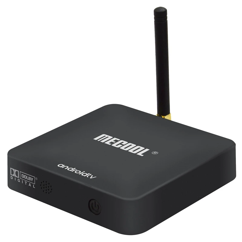 MECOOL Km8 Android 9,0 ТВ приставка Amlogic S905X-B четырехъядерный 2G Ddriii 16G Rom 2,4G/5G Wifi Bluetooth 4K Atv смарт-приставка Voic