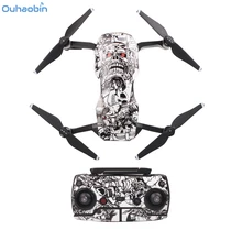 Waterproof PVC 3D Stickers Decal Skin Cover Protector For DJI Mavic Air Drone RC Apr17