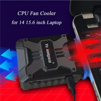

Besegad Laptop Fan Cooler Air Extracting Notebook CPU Cooler USB and AC Adapter Powered for 14 15.6 inch Laptop Hardware Cooling