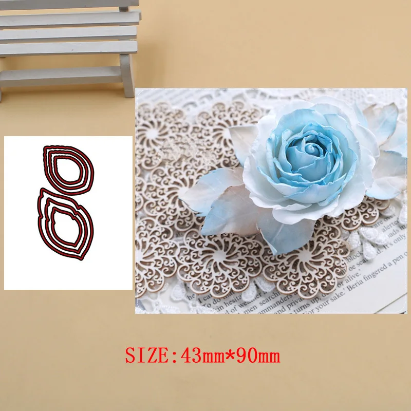 

Lucky Craft 6PC Flowers Metal Cutting Dies Paper crafts for 3D DIY Scrapbooking Photo Album Home Decoration new 2019 Dies