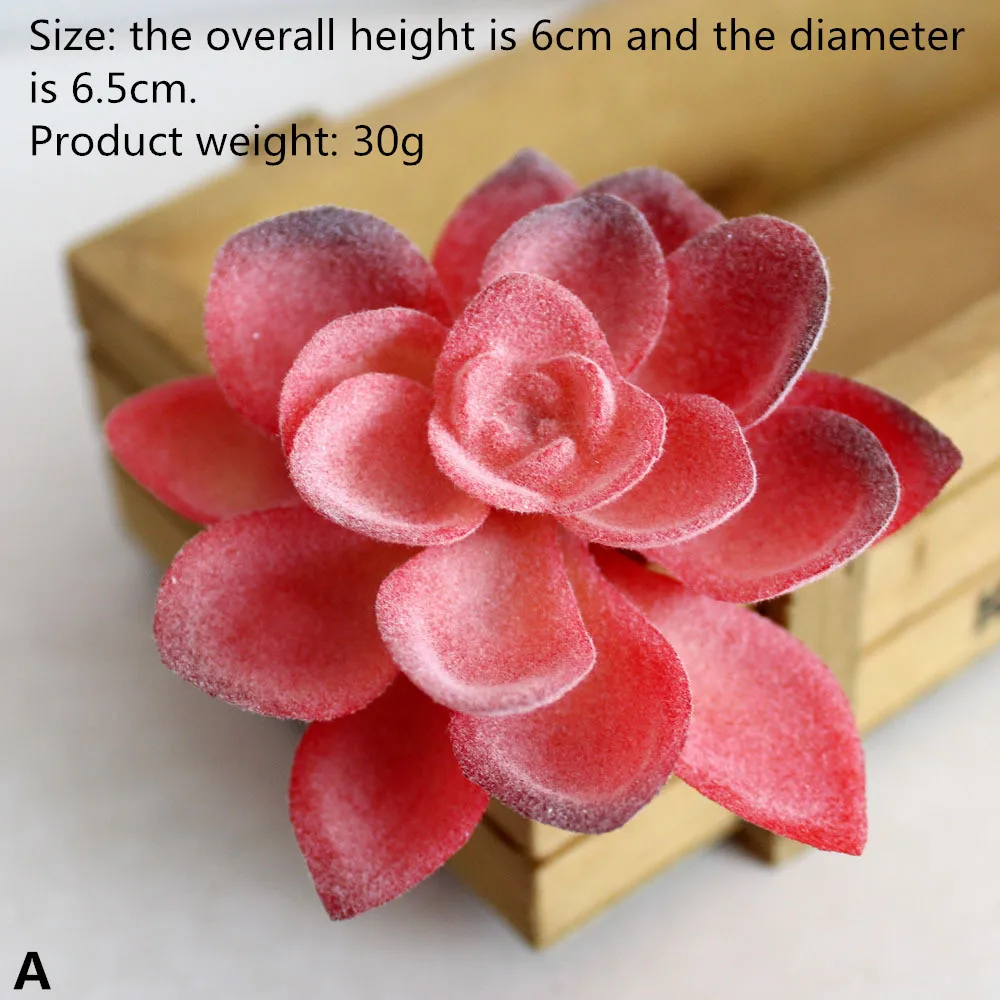 Мини искусственный; в горшке красные суккулентные растения бонсай набор поддельная ваза для цветов декоративное цветочное украшение для домашнего балкона