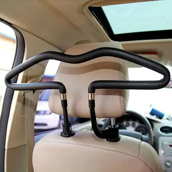 

1PC Metal Car Seat Headrest Clothes Hanger Jacket Suit Holder Rack Headrest Seat Metal Coat Hanger Clothes Jacket Suits Holder