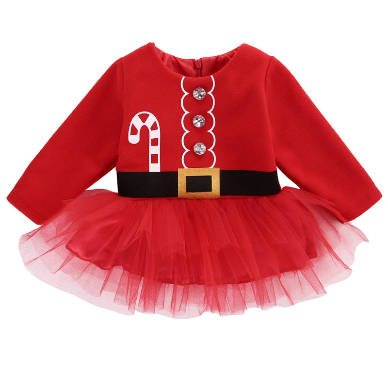 baby girl santa claus dress