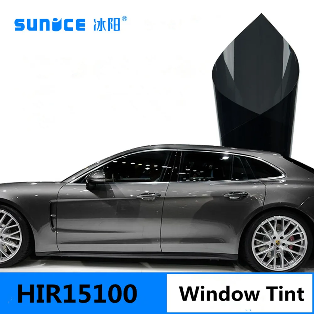 Special Price SUNICE 15% VLT Window Tint Bulding Anti-UV Tinting Film For Car Side Window House Commercial Solar Protect Film 152cm x6000cm
