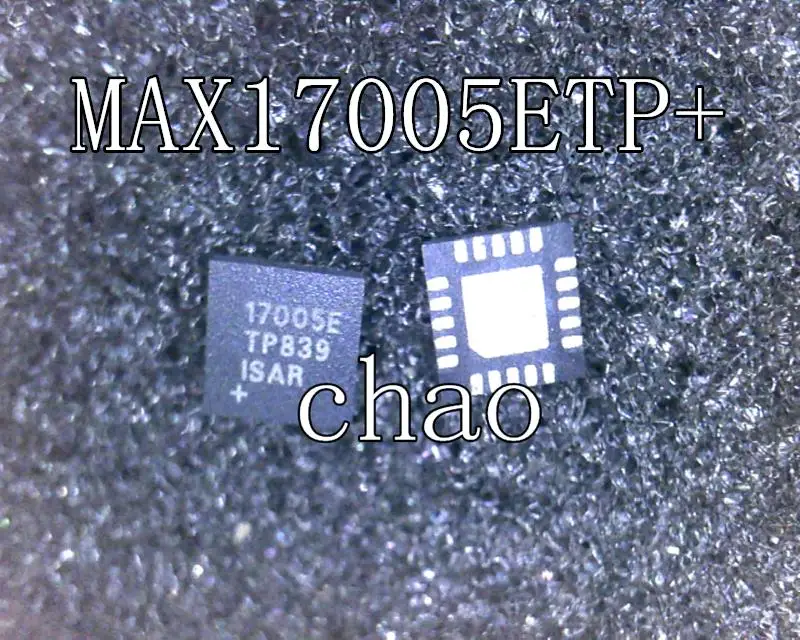 

MAX17005ETP+ MAX17005E 17005E QFN