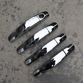 

Car Styling Exterior ABS Chrome Door Handles Covers +Door Handle Bowl Trims Decoration 8Pcs For Ford Kuga Escape 2013 2014 2015