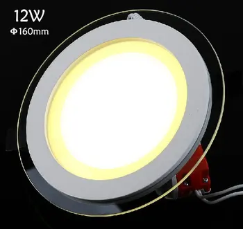 

2018 Rushed Led Spotlight Spot Led Lights 10pcs Lot Panel With12wtotal Power And 90 % Factor Glass Front Good Effect