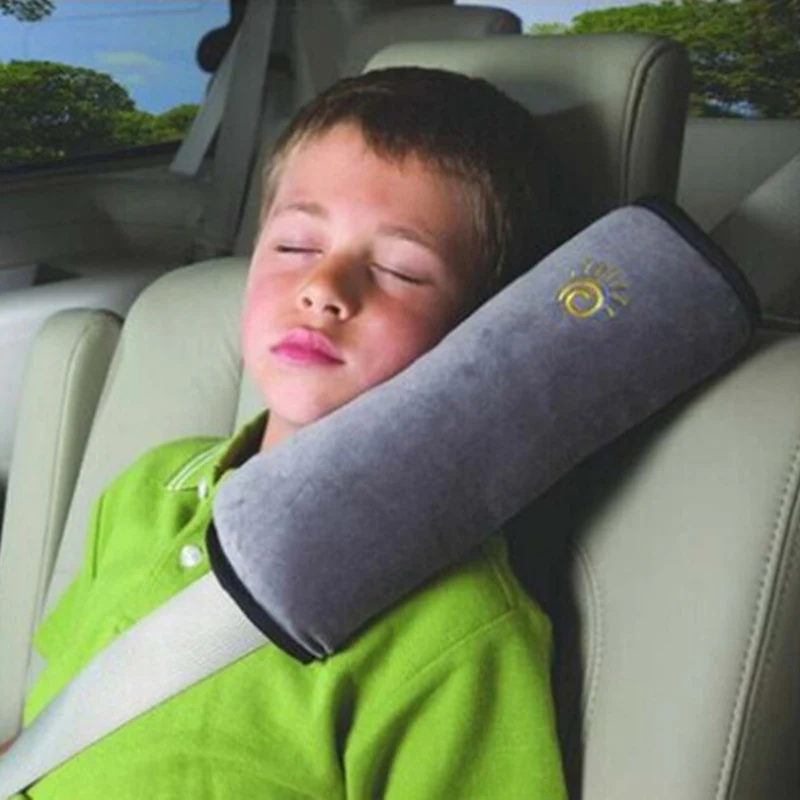 

Children Car Seat Safety Belt Shoulder Pad Car Soft Headrest Cushion Neck Pillow Seat Belt Pad Child Protection Car Accessories