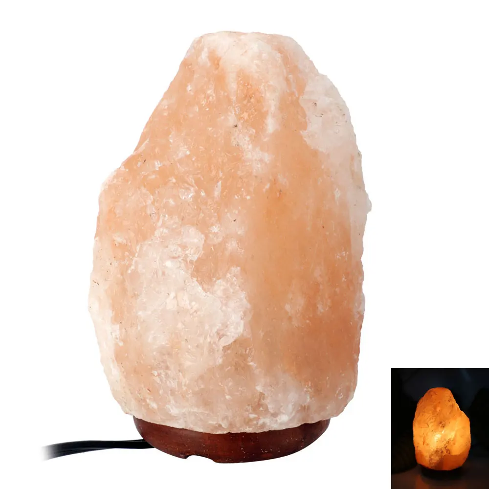 Crystal Himalayan Wall Salt Light Natural Salt Rock Air Purify Night