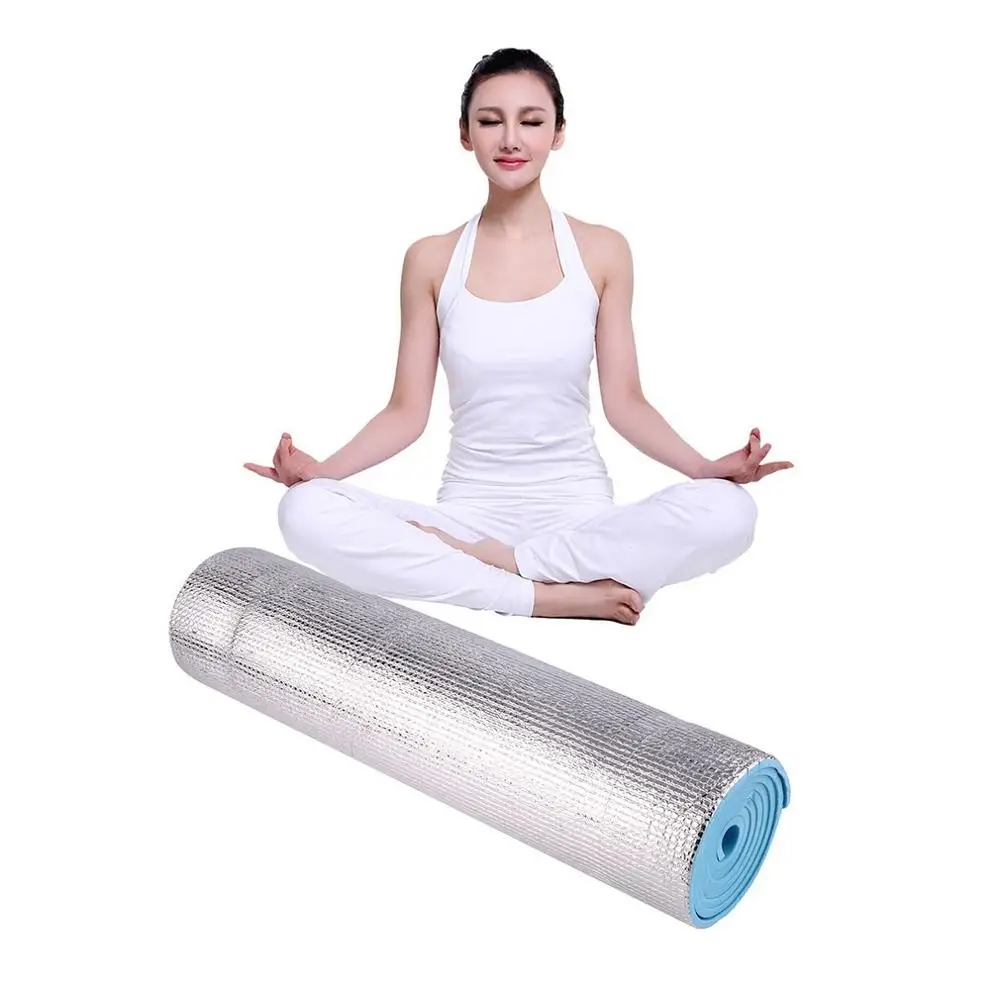 Waterproof Single Yoga Mat Non-Slip 6mm Thick Body Building Health Lose Weight Exercise Gymnastics Cushion Fitness Pad