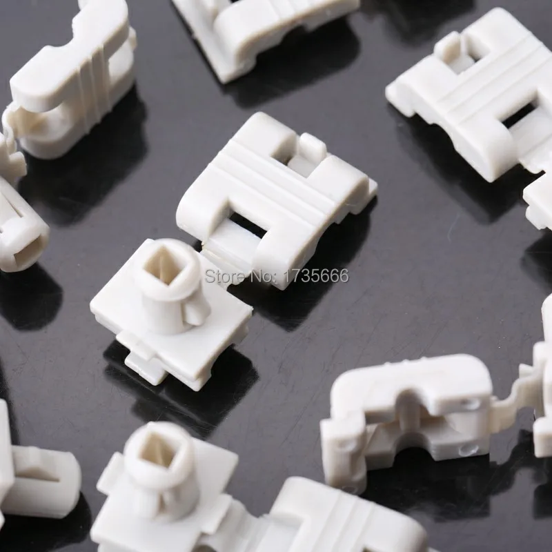 

20PCS Door Lock Rod End Clip Tailgate Latch Retainer Nylon 5/32" Rod Size 16629990
