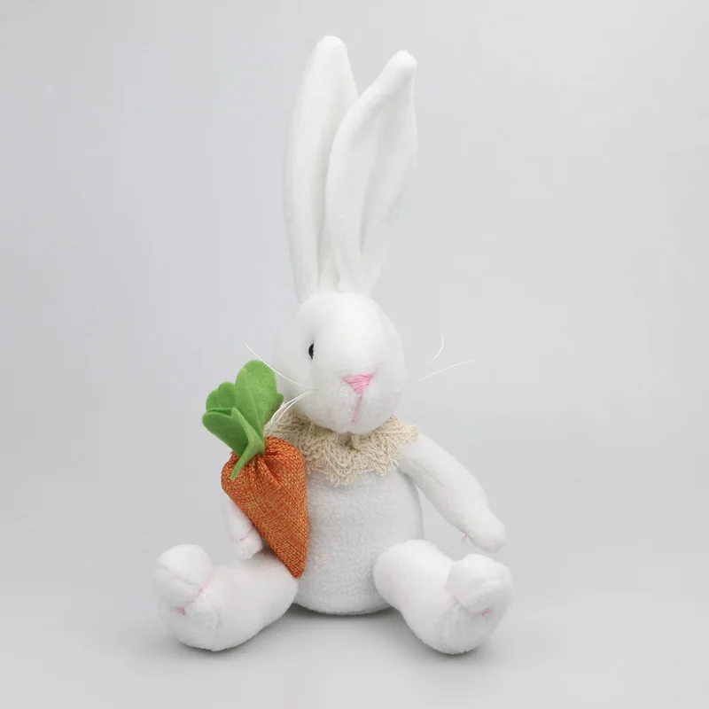 Пасхальный кролик,, животное, кролик, плюшевая милая игрушка, Пасхальный кролик, подарок для детей - Цвет: Оранжевый